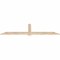Ekena Millwork Eugene Smooth Timber Gable Bracket, Douglas Fir, 72"W x 18"H x 1 1/2"D x 3 1/2"F, 6/12 Pitch GBW072X18X0204EUG00SDF - alternate 3